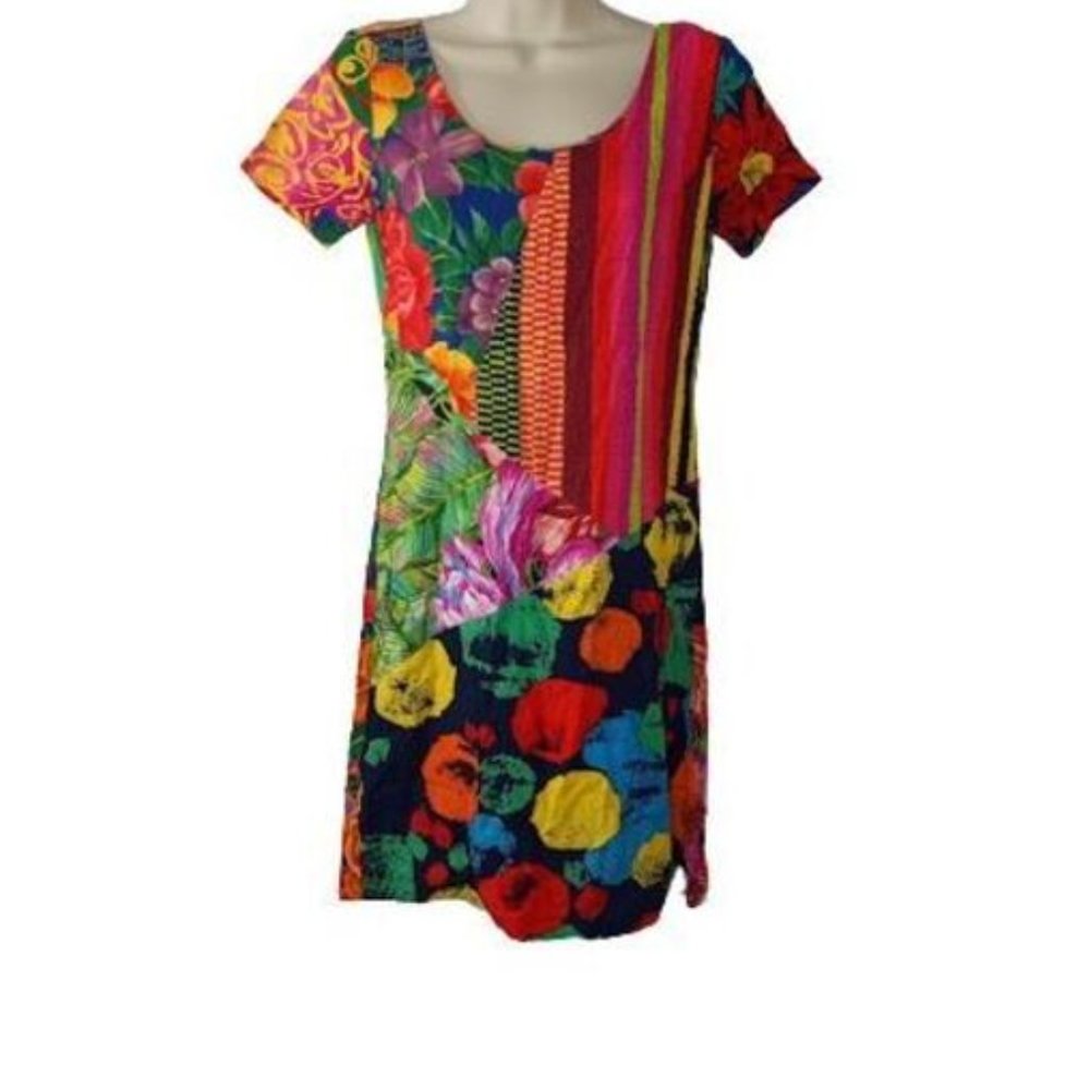 Vintage Jams World Surf Line Hawaii Mini Dress